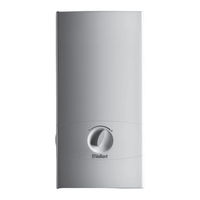 Vaillant VED E 21/7 INT Operating Instructions Manual