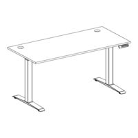 Able Desk ADC-SD1-101 Assembly Instructions Manual