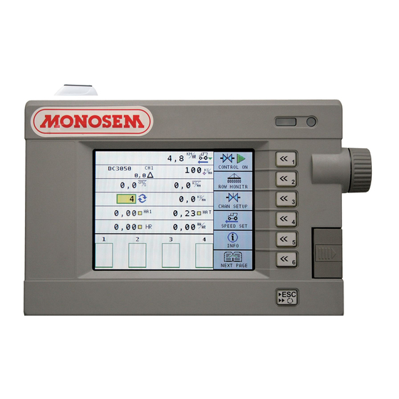 Monosem CS 7000 ISOBUS Manual