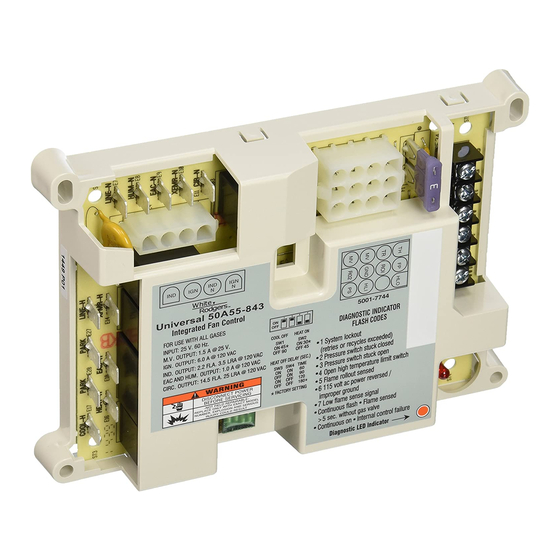 White Rodgers 50A55-843 User Manual