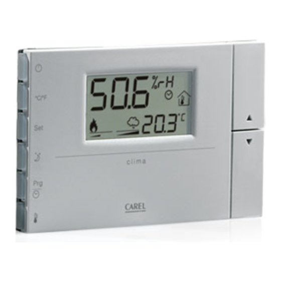 Carel CLIMA Quick Start Manual