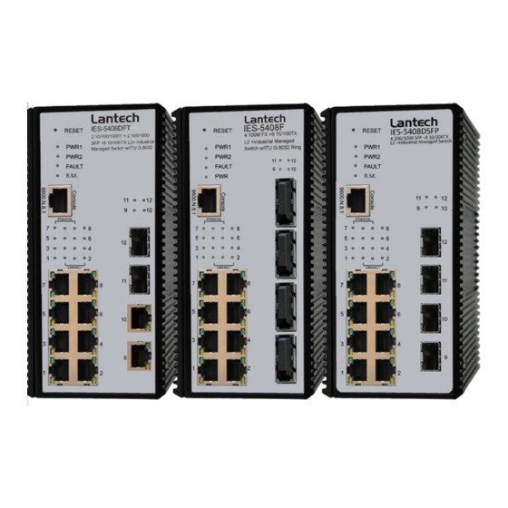 Lantech IES-3 Series User Manual