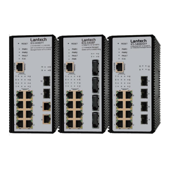 Lantech IES-3 Series Manuals