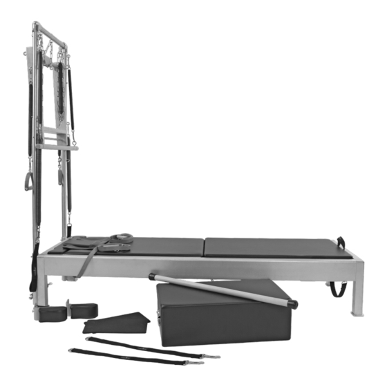 Balanced Body Contrology Classical Reformer with Tower Manuals