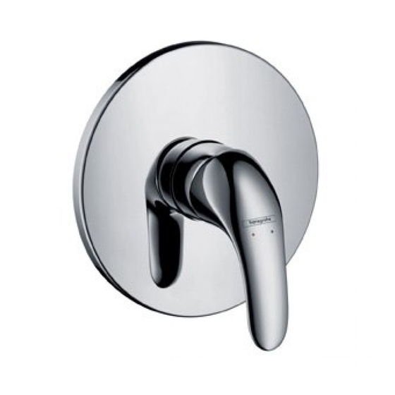 Hans Grohe Talis E2 31666000 Installation Instructions Manual