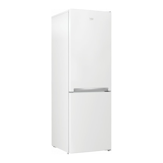 Beko CSA366K40WN Refrigerator Freezer Manuals