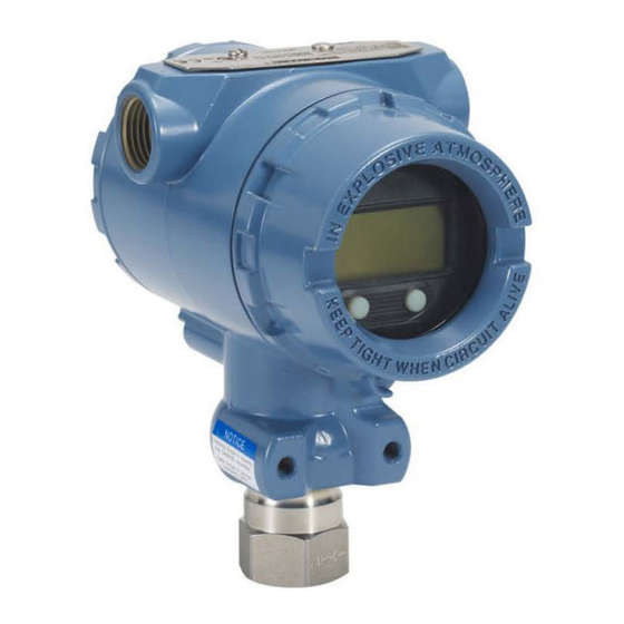Emerson Rosemount 2051 Reference Manual