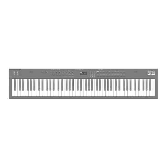 Roland RD-88 EX Owner's Manual