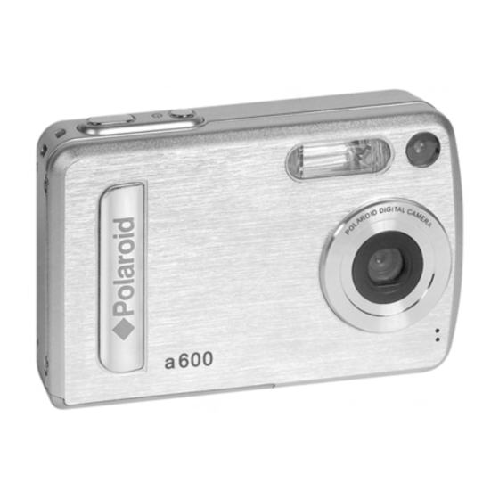 Polaroid a600 User Manual