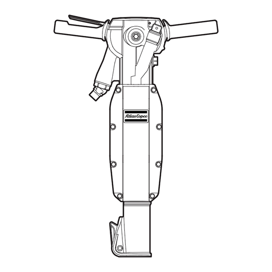 Atlas Copco TEX140P Safety And Operating Instructions Manual
