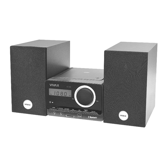 Vivax CD-103 Instruction Manuals