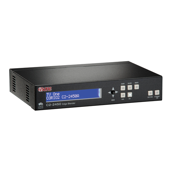 Tvone Edge Blender C2-2450A User Manual