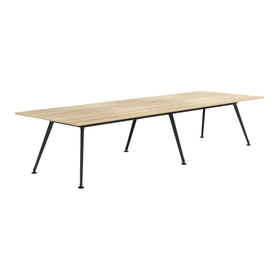 OLG Team Boardroom Table Twin Span Installation Manual