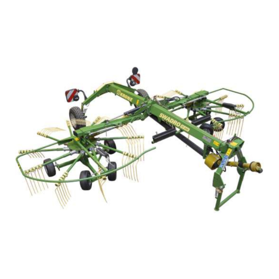 Krone Swadro TC 640 Original Operating Instructions