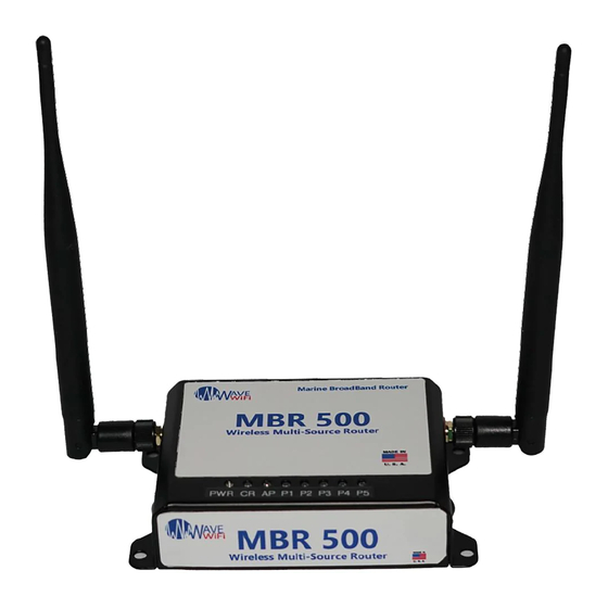 Wave wifi MBR 500 Quick Start Manual