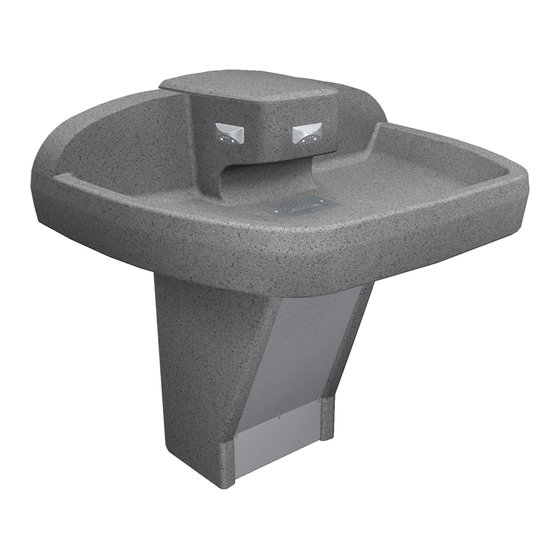Bradley Terreon Tri-Fount MF2933/IR Installation Manual