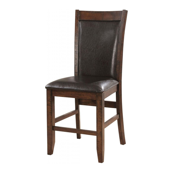 Furniture of America Meagan CM3152PC-2PK Assembly Instructions Manual
