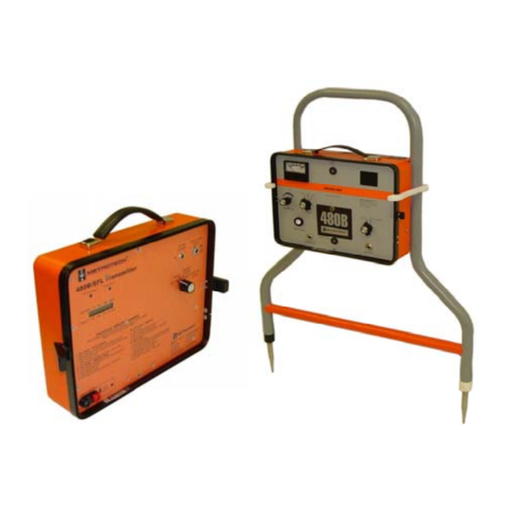 Metrotech 480B SFL 2Dx Operation Manual