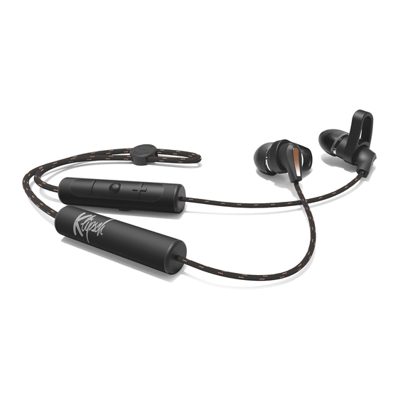 Klipsch Reference T5 Sport Owner's Manual