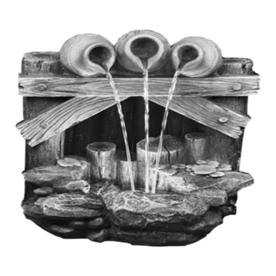 Kelkay Easy Fountain Trickling Trio Instructions