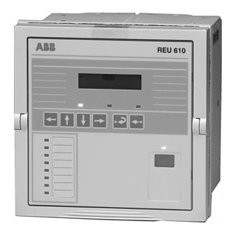 ABB REU 610 Operator's Manual