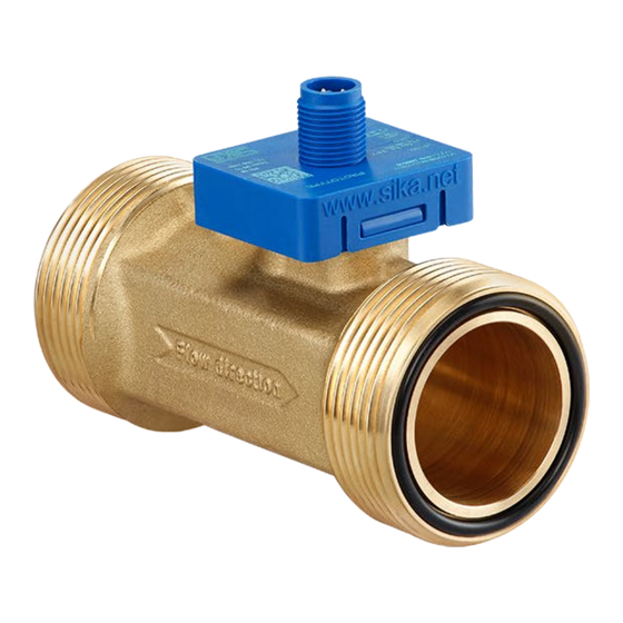 SIKA VVX Series Operating Manual