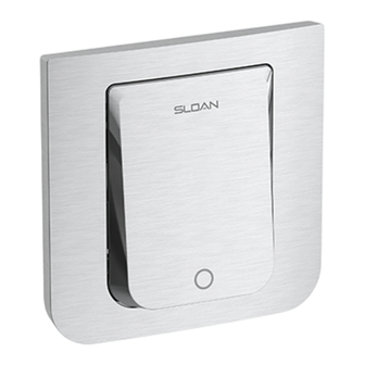 Sloan TruFlush TRF 156-1.6 Installation Instructions Manual