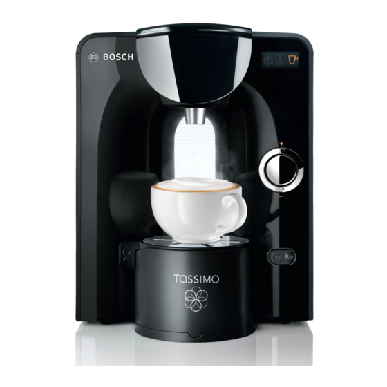 Bosch TASSIMO TAS 55 GH Series Manuals