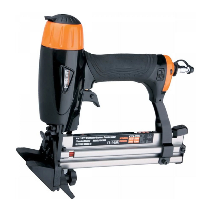 Freeman PFBC940 - NAILER / STAPLER Manual