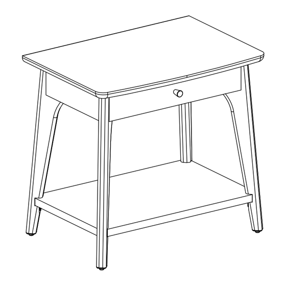 Living Spaces MARIKO MWNJ81 Owner's Manual