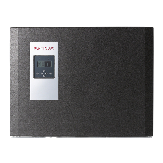 Platinum 13000 TL Installation And Operating Manual