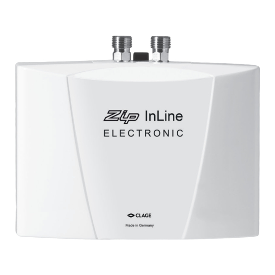 Zip INLINE ES3 Installation Instructions & User Manual
