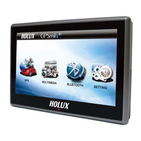Holux GPSmile61 Quick Manual