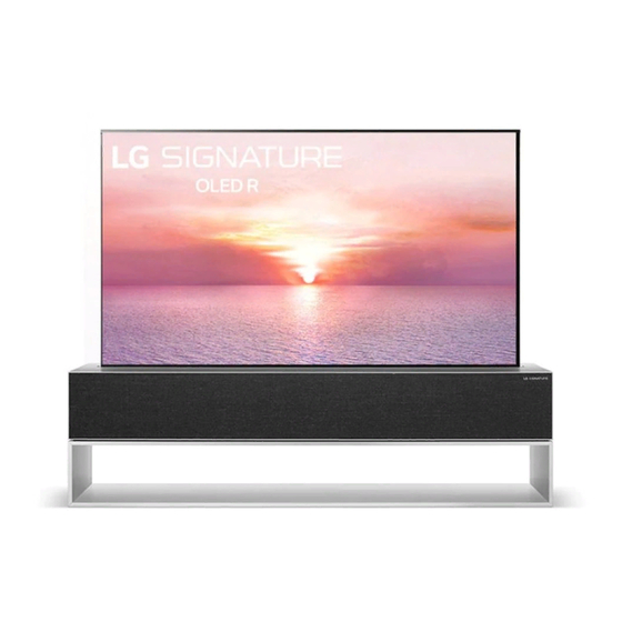 LG SIGNATURE OLED65R1PVA.AMA Manual