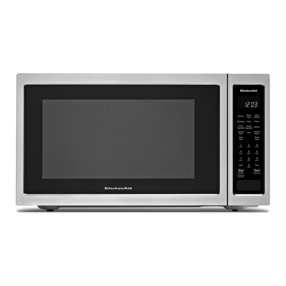 KitchenAid KMCC5015 Countertop Microwave Manuals