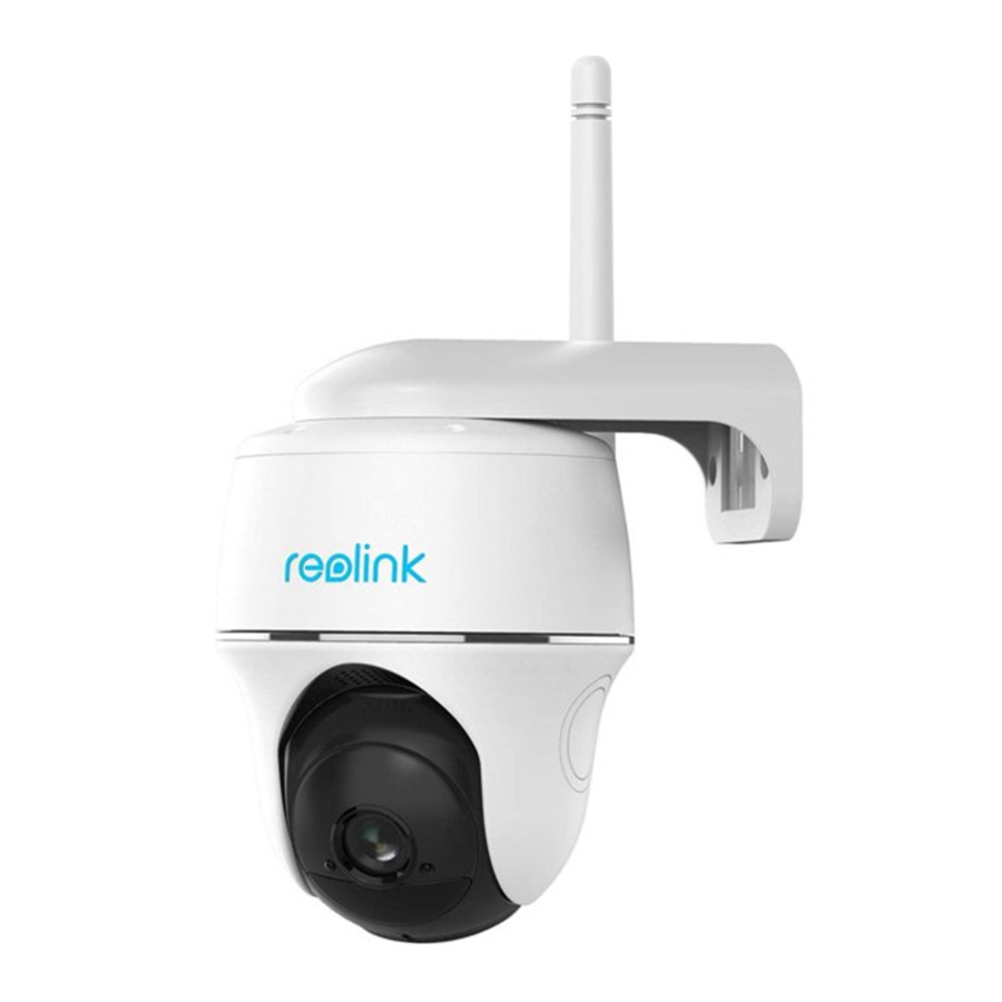 Reolink Argus PT Ultra - Smart 4K 8MP Pan & Tilt Camera Manual