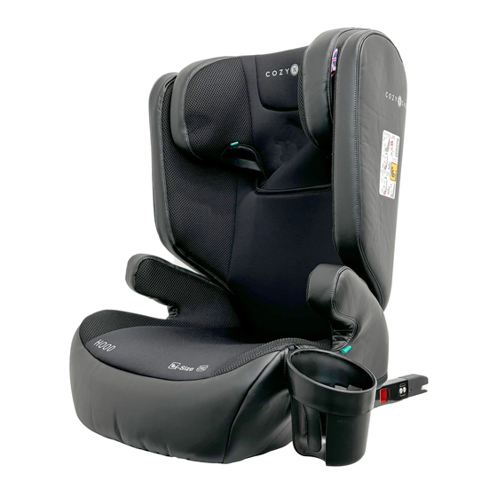 Cozy N Safe HOOD i-Size Quick Start Manual