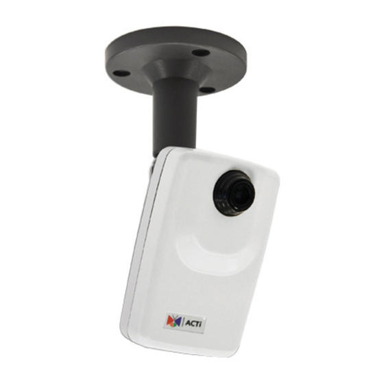ACTi D11 Hardware Manual