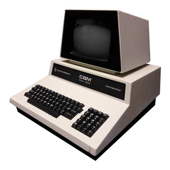 Commodore 4016 Manuals