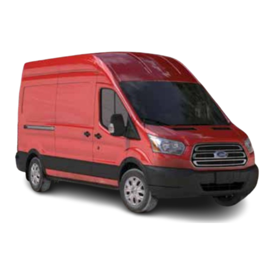 Ford 2015 Transit Quick Reference Manual