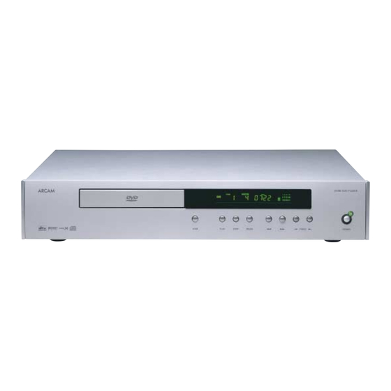 Arcam DiVA DV88 Service Manual