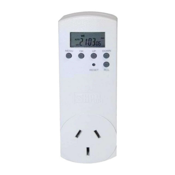 HPM D817SLIM Instruction Manual