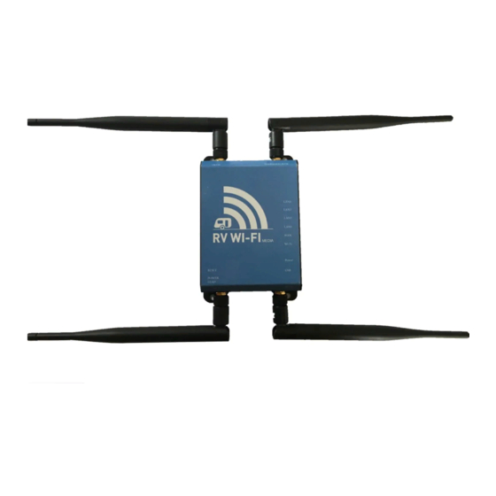 RV Wifi RV Wi-Fi+ Installation Manual And User's Manual