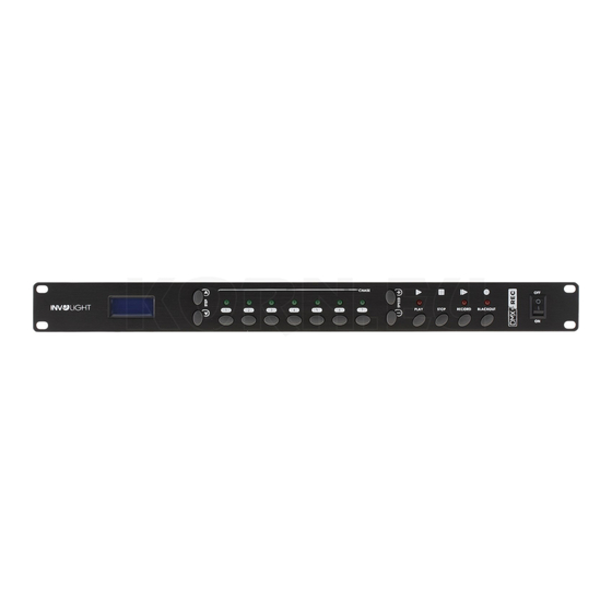 involight DMXREC Manuals