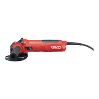 Hilti AG 125-19SE Manual