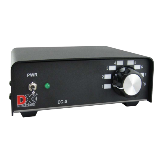 DX Engineering DXE-EC-8 Quick Start Manual