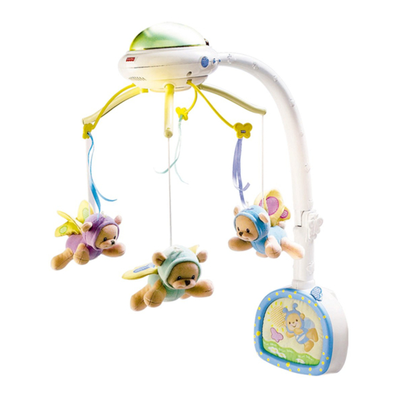 Fisher-Price BUTTERFLY DREAMS Mobile C0108 Manuals