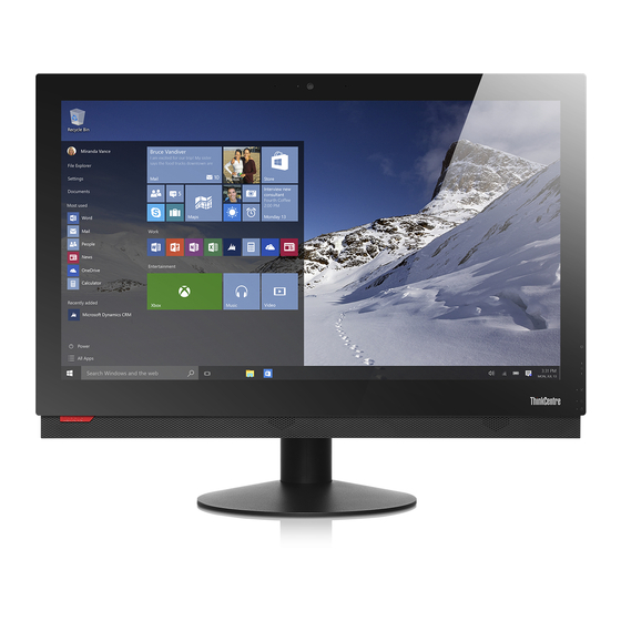 Lenovo ThinkCentre M900z 10F2 User Manual