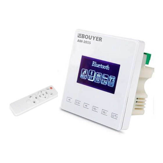 Bouyer AM-2015 User Manual