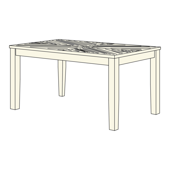 Furniture of America CM3490T Assembly Instructions Manual